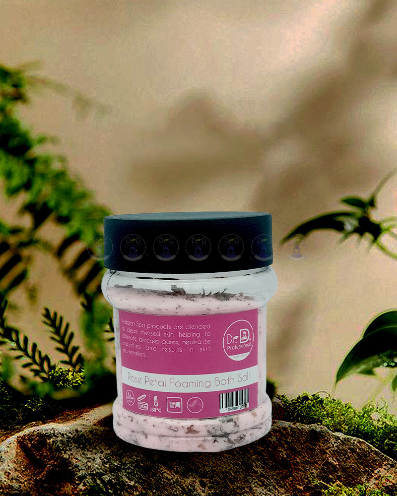 Arabian Spa Rose Petal Foaming Bath Salt - Image 2