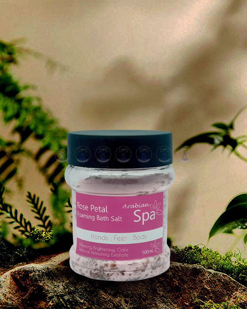 Arabian Spa Rose Petal Foaming Bath Salt