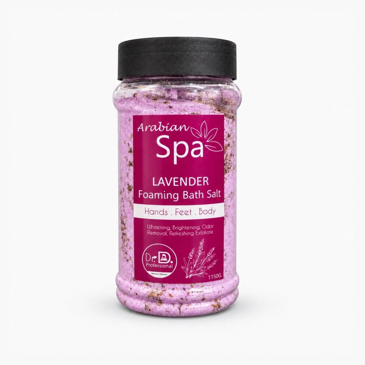 DR.D ARABIAN SPA LAVENDER FOAMING BATH SALT
