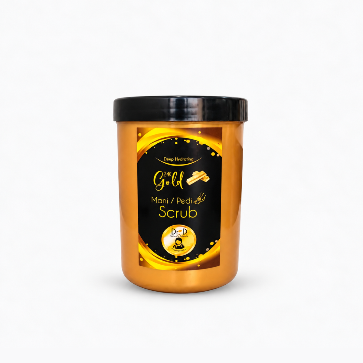 DR D 24K GOLD MENI PEDI SCRUB 1000ML