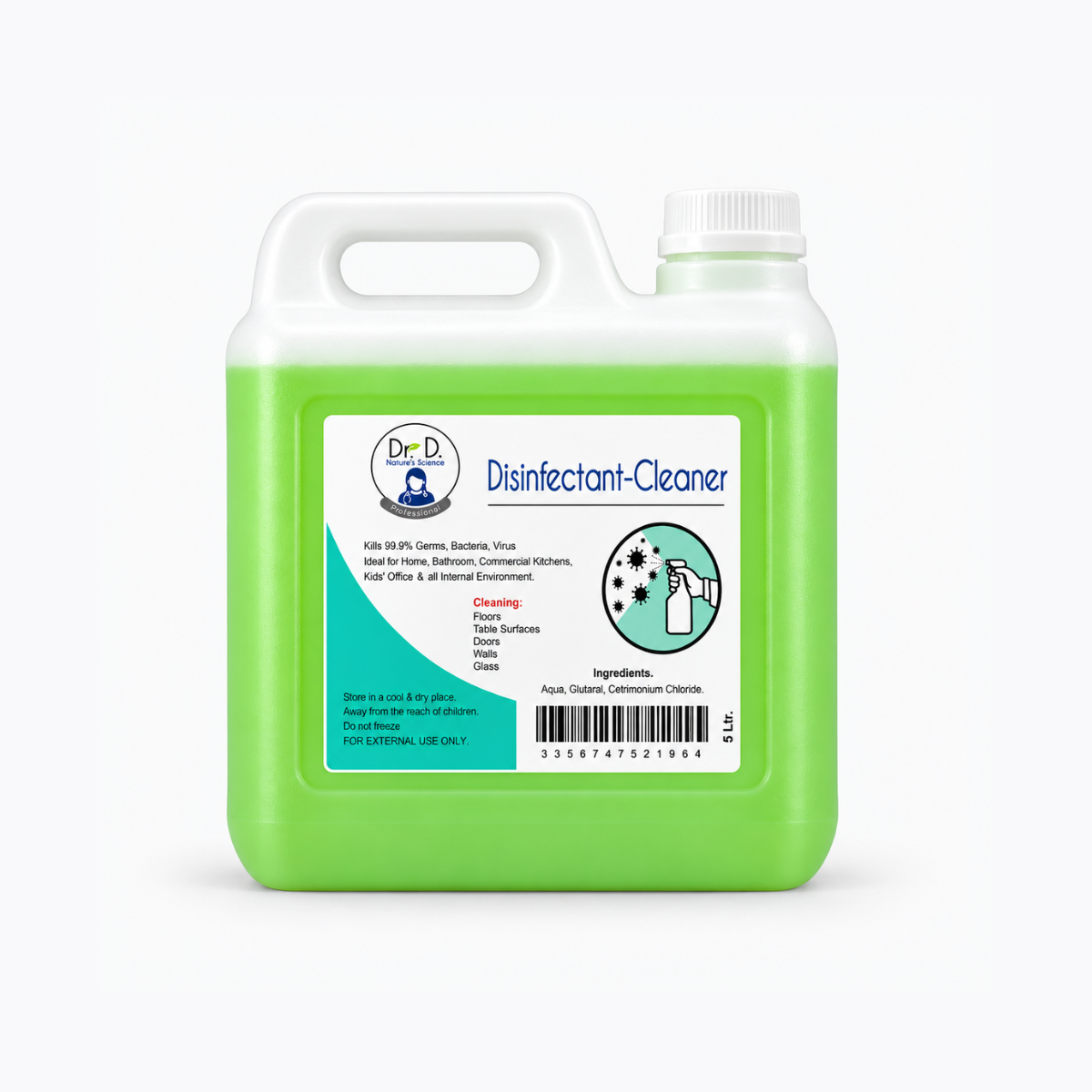 DR.D DISINFECTANT CLEANSER 5000 ML